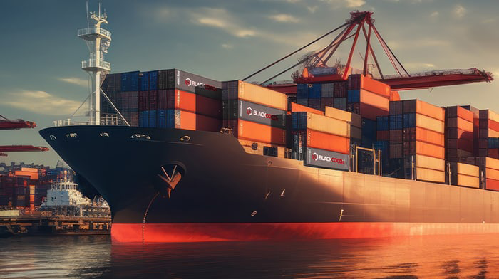 BLACKCOCO's global logistics — container shipping